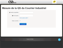 Tablet Screenshot of mesure-courrier-industriel.fr